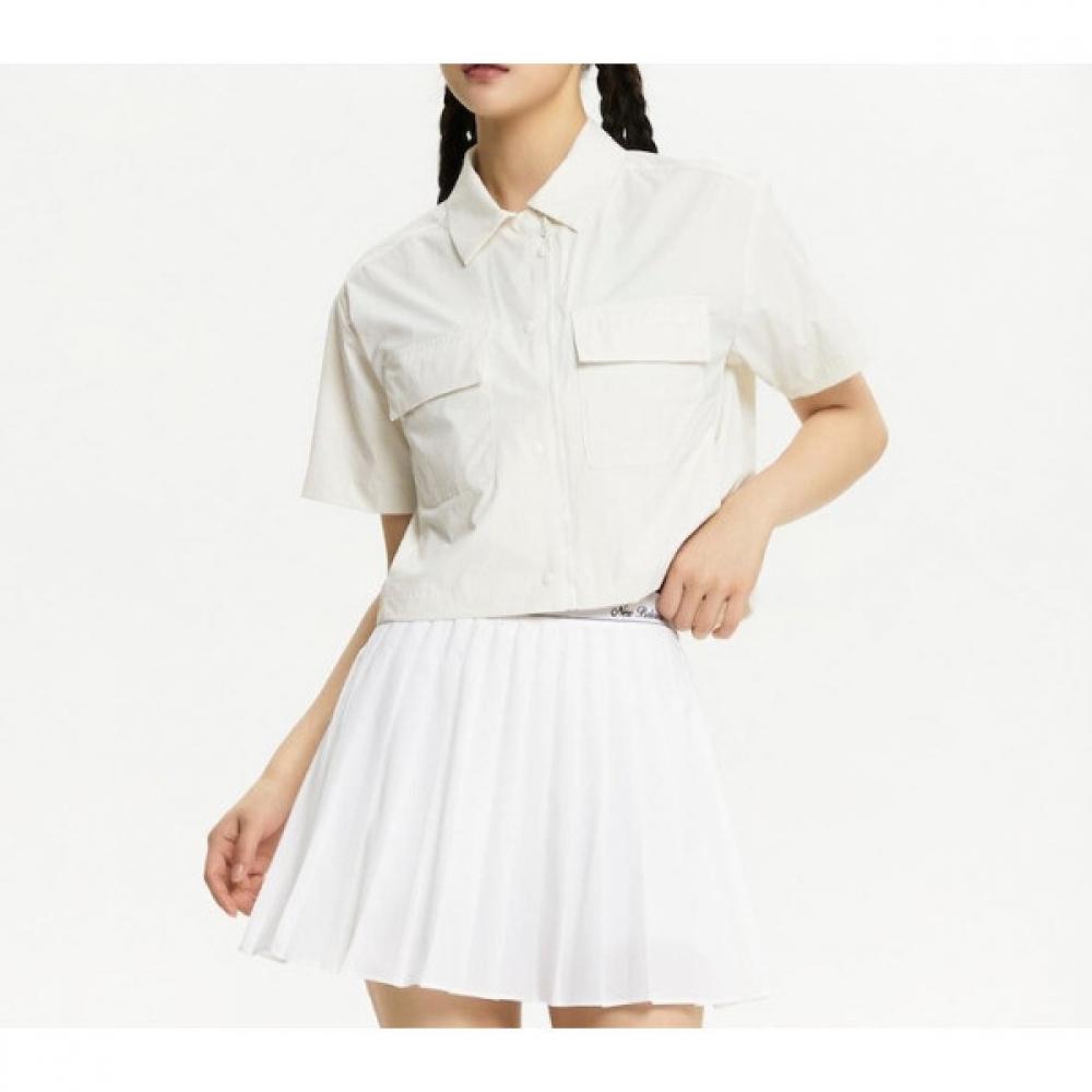 New Balance Frozen Woven Stretch Short Sleeve Jacket W B1 nbnme3W602