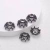 Gold-Plated Rhinestone Star Flower Bracelet Accessory
