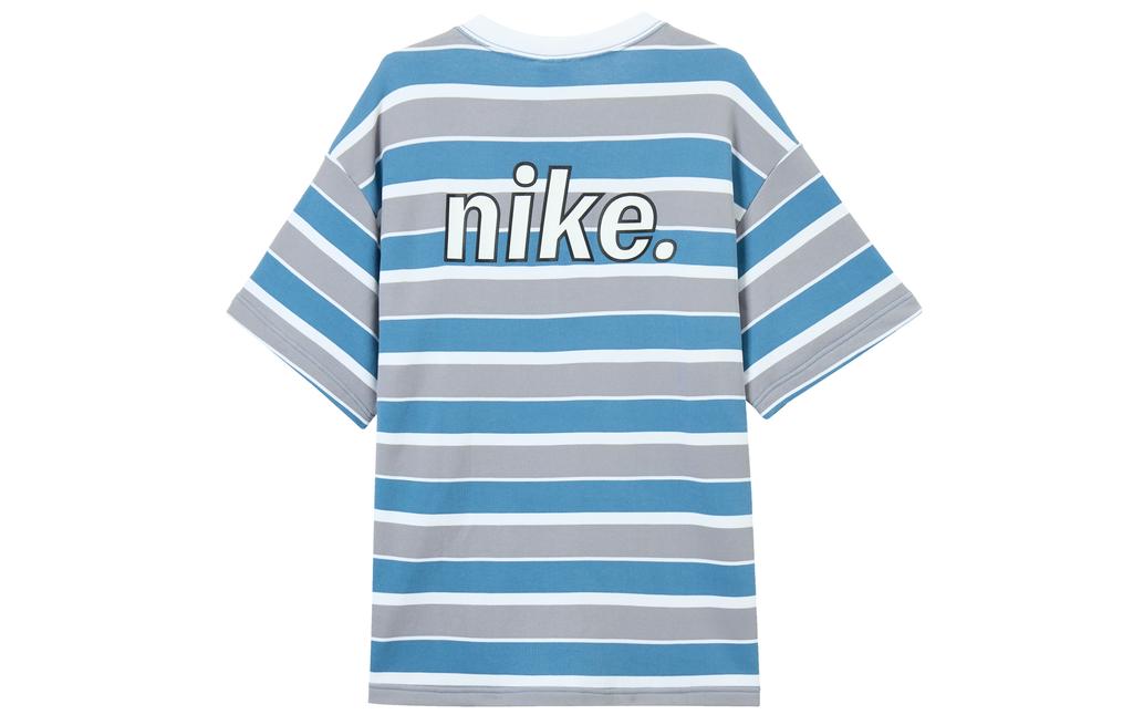 Nike T Shirt Men's Aegean Storm Blue/White/Black