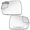 Car Side Heated Rearview Mirror Glass Left Driver Right Passenger Side for Ford Edge 2015 2016 2017 2018 FT4Z17K707G FT4Z17K707H