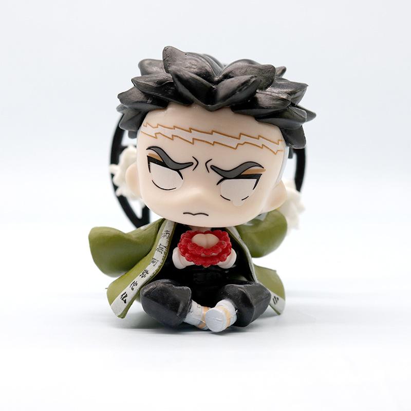 Anime Modelky Tanjirou Nezuko Zenitsu Kyoujurou Kanroji Panenky Akční figurky Hračky pro děti Dárek k narozeninám