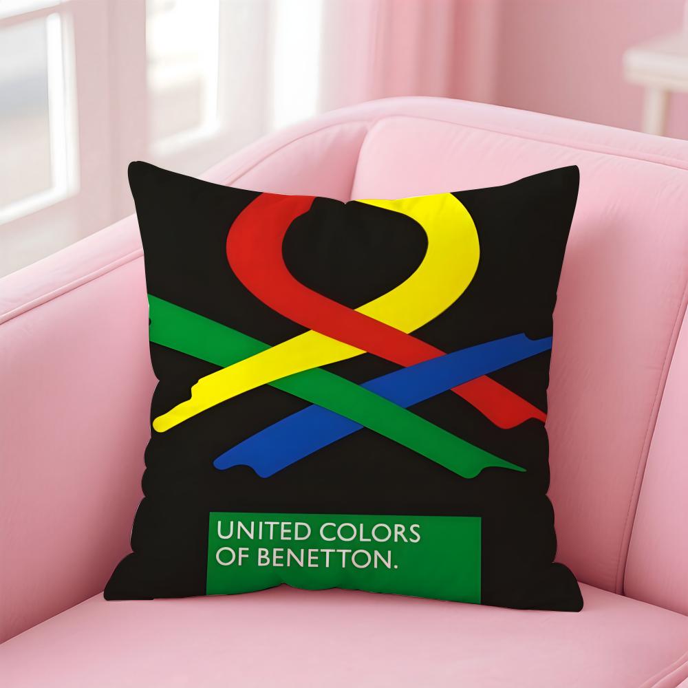 popular brands B-BenettonS Cushion Cover Comfortable Reversible Pillow Cover Ideal for Car Sofa Bedroom & Beyond