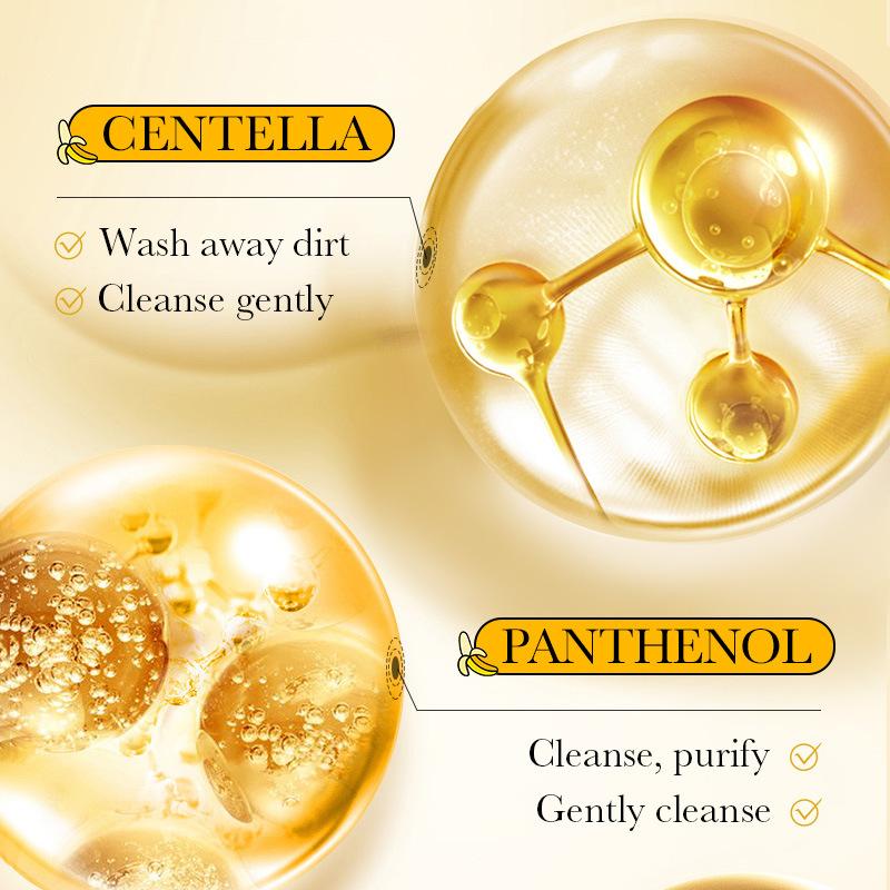 Banana Amino Acid Cleanser 60g SADOER Gentle cleansing facial cleanser