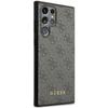 Guess Guhcs23Lg4Gfgr S23 Ultra S918 Szary/Grey Hardcase 4G Metal Gold Logo