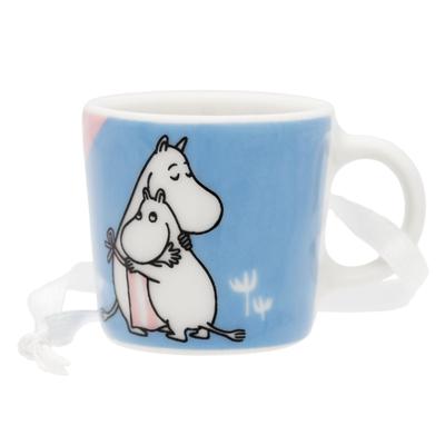 [Offiziell importiert] Moomin Arabia Mini-Tasse, Moomin „Endlich zu Hause“, 3 cm hoch, 1079290