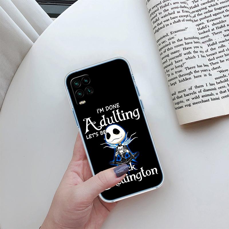 

Nightmare Before Christmas Transparent Phone Case for Samsung Galaxy A04 A04S A14 A23 A34 A54 M23 M33 M52 M53 Galaxy M23