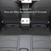 Anti Kick Pads for Tesla Model Y Juniper 2025 Whole Car Nappa Leather Interior Decoration Rear Seat Backrest Mats Accessories