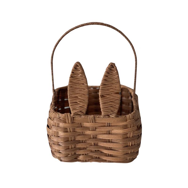 Gongziyu Woven Desktop Storage & Picnic Basket