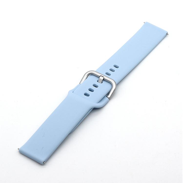 20mm 22mm Silicone Strap for Samsung Galaxy Watch 4/3/Huawei Watch 3/GT2/Amazfit Bip Bracelet Strap for Active 2 42mm 40mm Band