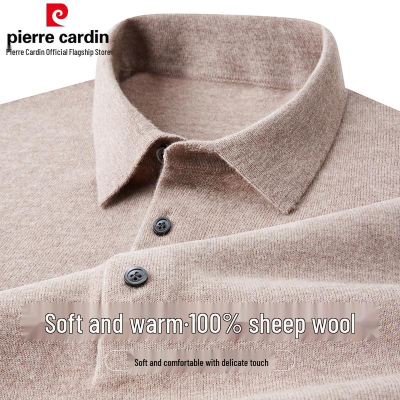 

Чоловічий светр-гольф Pierre Cardin зі 100% вовни мериноса M