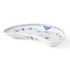 Imported Royal Copenhagen Blue Fluted Half Lace Crescent Dish Plate 22cm 1070987 [Regular Product] Approx.