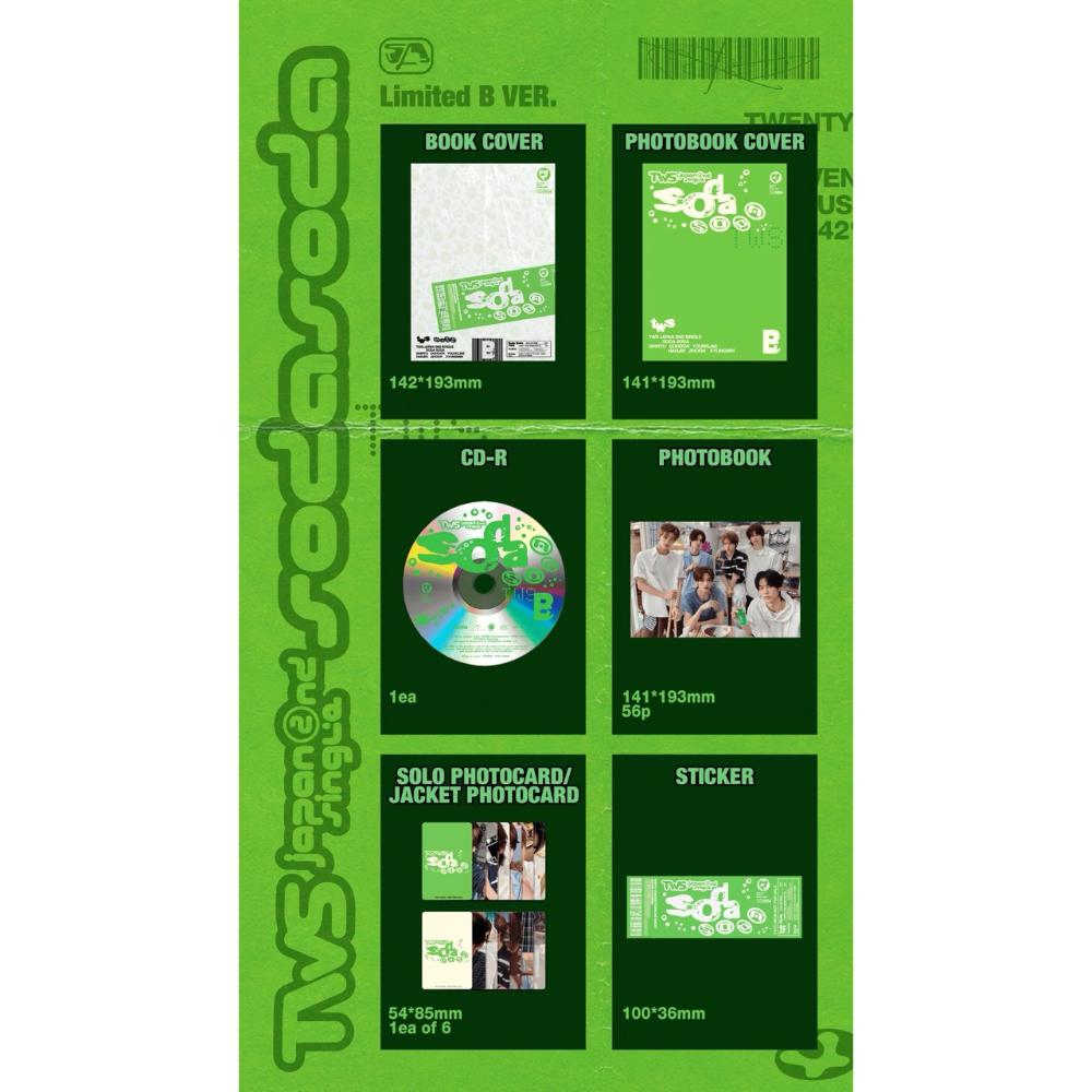 TWS Japanisches 2. Single-Album [SODA SODA]
