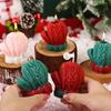 1/3PC Christmas Gloves Shaped Candles 3D Scented Candle Aromatherapy Soy Wax for Weddings Birthdays Home Festive Ambiance Decor