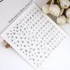 Colorful Rhinestone Stickers for DIY Crafts Star Moon Gem Stickers for Scrapbooking & Journaling Self-Adhesive Sparkling Gems for Card Making
