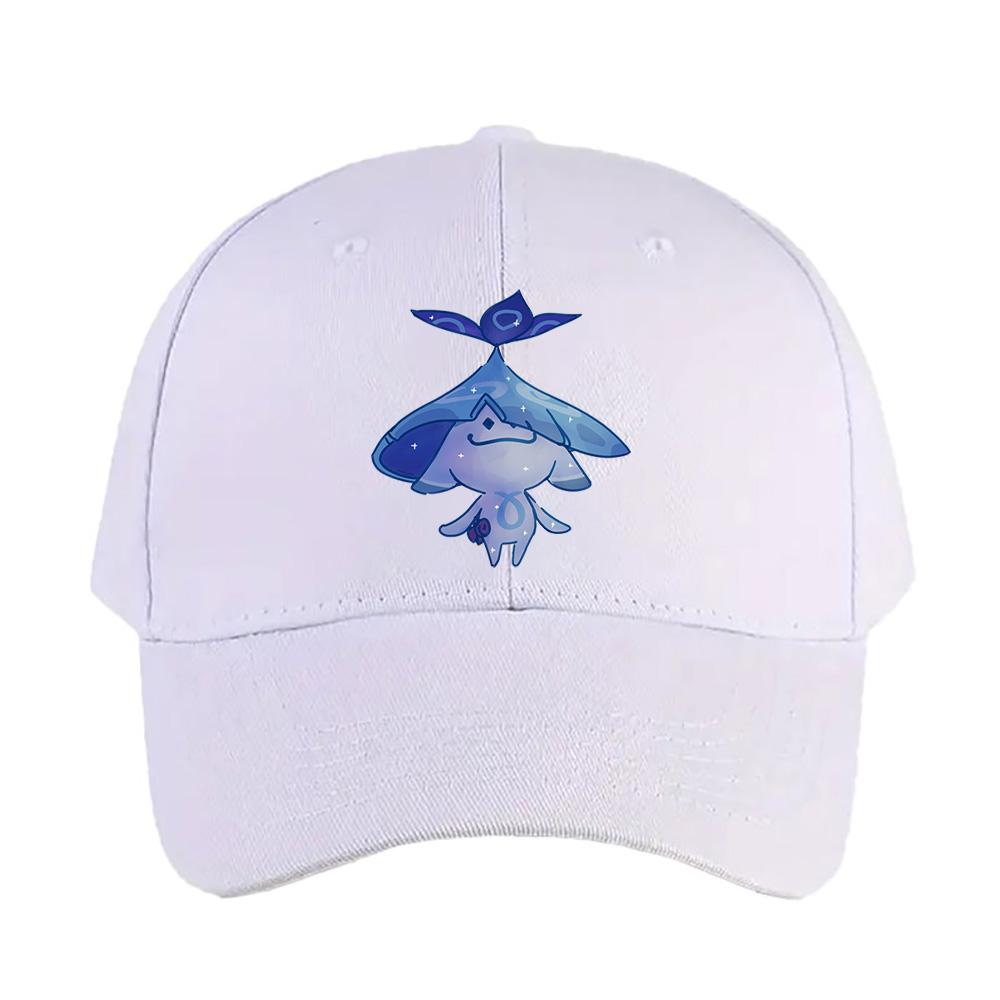 Blue Aranara Ararycan Genshin Impact Unisex Adult Summer Baseball Caps With Curved Brim Adjustable Hiking Fishing Hat