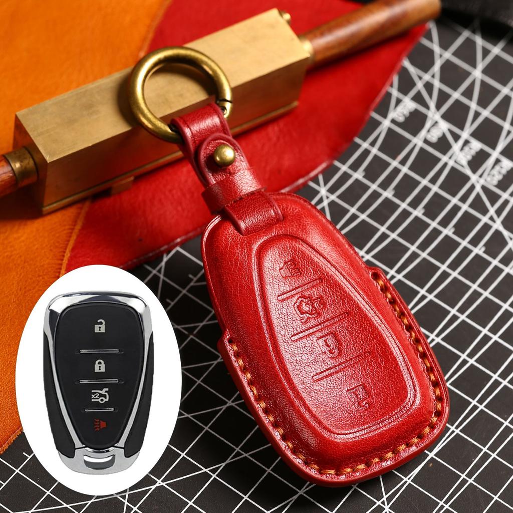 The Key Cover Is Suitable for Chevrolet Malibu XL Chuangku Chuangjie Explorer RS Volando Pioneer Cladding Shell Buckle Leather.