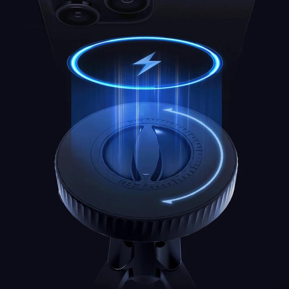 For 17mm Ball Head Magnetic Car Phone Holder Base for iPhone 16/15/14/13/12/Samsung/Xiaomi