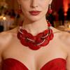 Elegant Shell Jewelry Set With Geometric Design Lightweight Sturdy For Daily Wear And Special Occasions Multiple Color Options