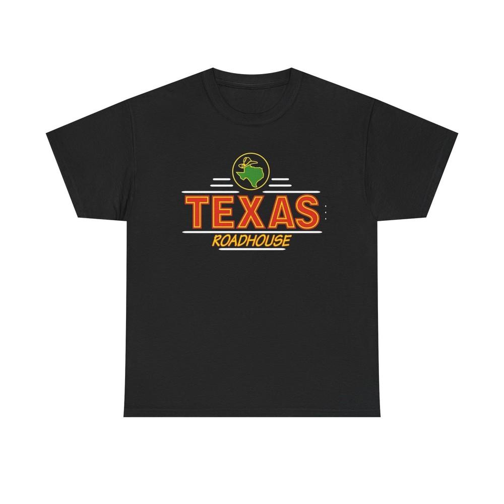 

Футболка Texas Roadhouse с принтом Унисекс Плотный Хлопок Новинка Подарок Унисекс Футболка S