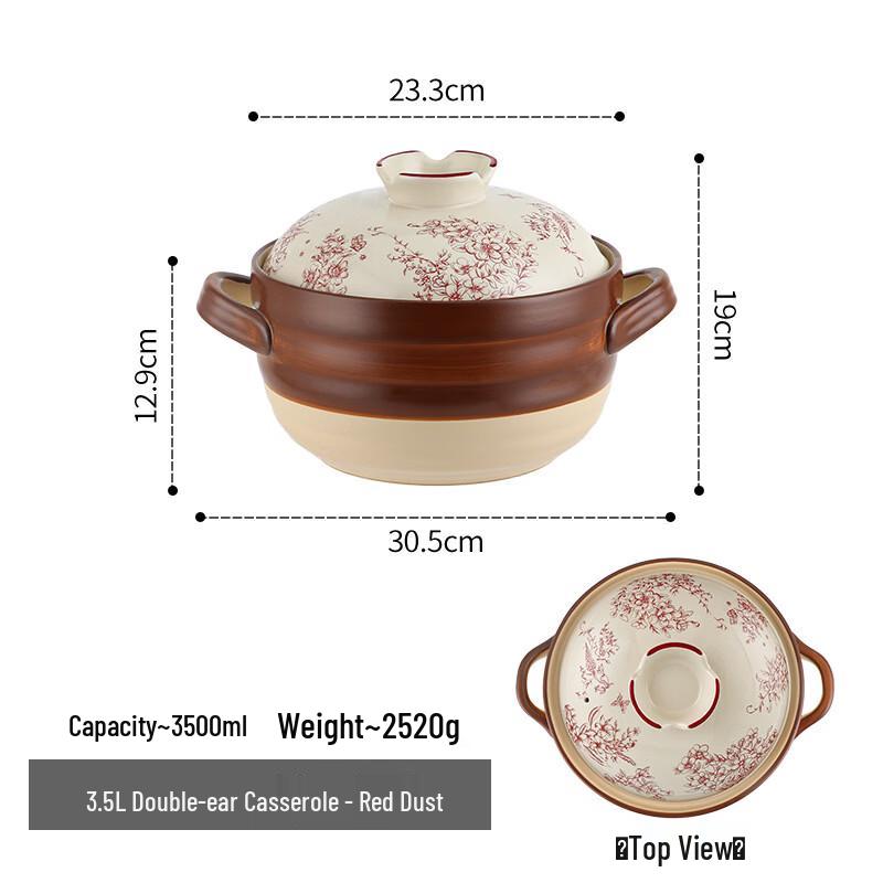 Japanese Style High-Temperature Ceramic Clay Pot