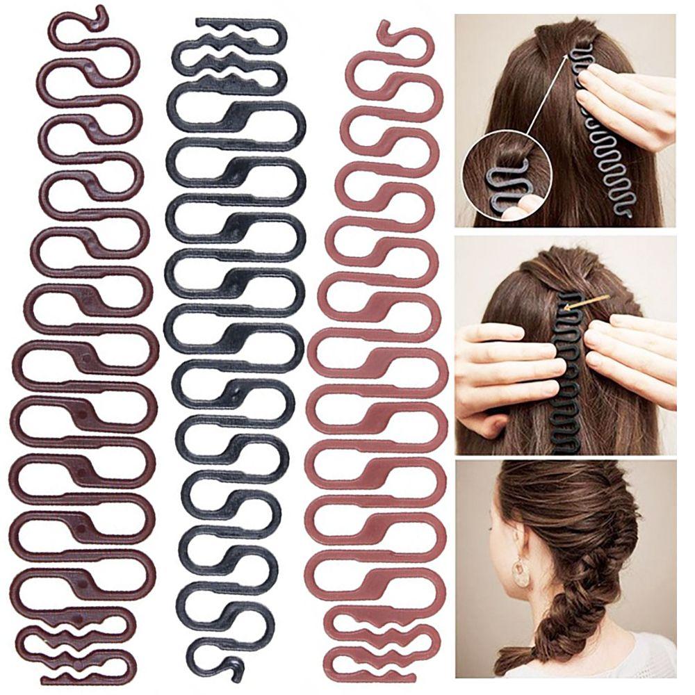Fishbone Hair Braid Wave Braid Clip Hair Styling Tool Braiders Hair Braider Twist Braid Tool