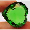 Certified 250 Ct Natural Brazilian Heart Cut Best Green Topaz Loose Gemstone