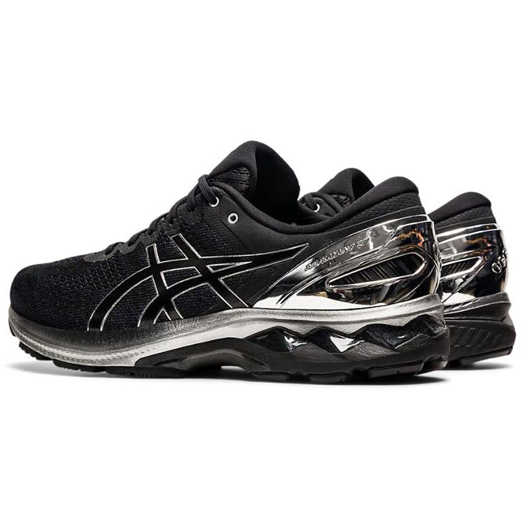 Asics Gel Kayano 27 Platinum Black Pure Silver Men Sneakers 1011B158-001