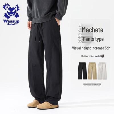 Wassup Sohot Men's Windproof Casual Paratrooper Pants