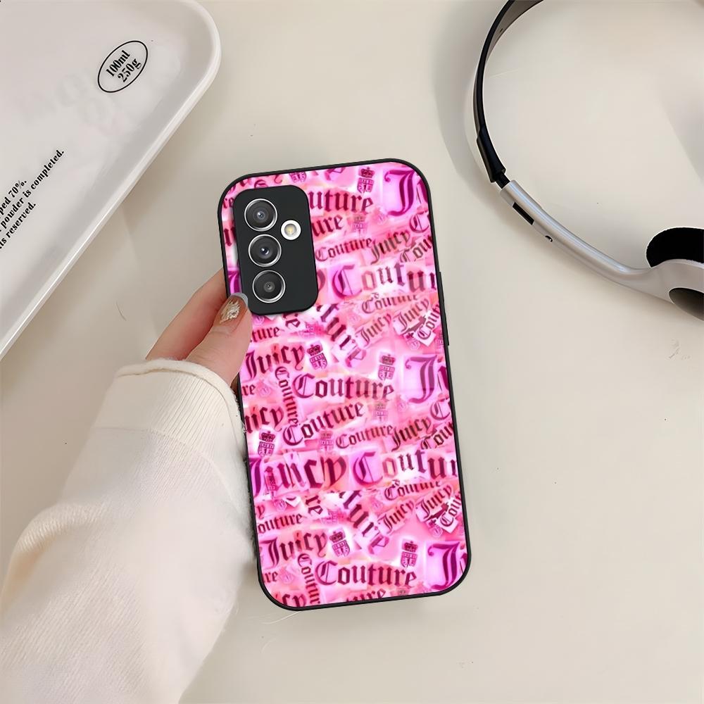 J-JuicysS Couture Phone Case Glass For Samsung S24 S26 S23 S20 S25 S21 S22 Ultra Fe Plus A05 A06 A16 A26 A36 A56 Coque