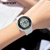 Sanda Waterproof Multifunction Luminous Sports Watch - Unisex Outdoor Fashion with Alarm Clock