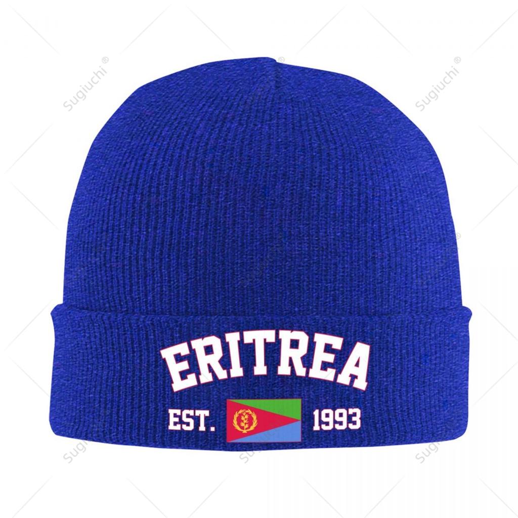 Unisex Eritrea EST Knitted Hat For Unisex Women Boys Winter Autumn Beanie Cap Warm Bonnet