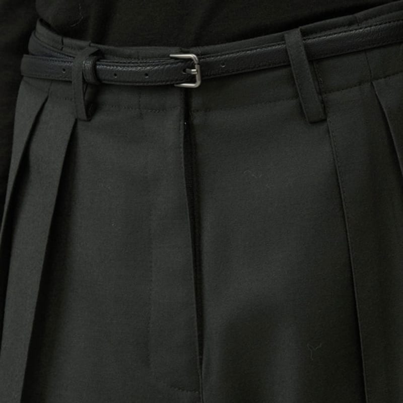 

MAGJAY Узкий классический ремень с пряжкой - Черный BLACK_M