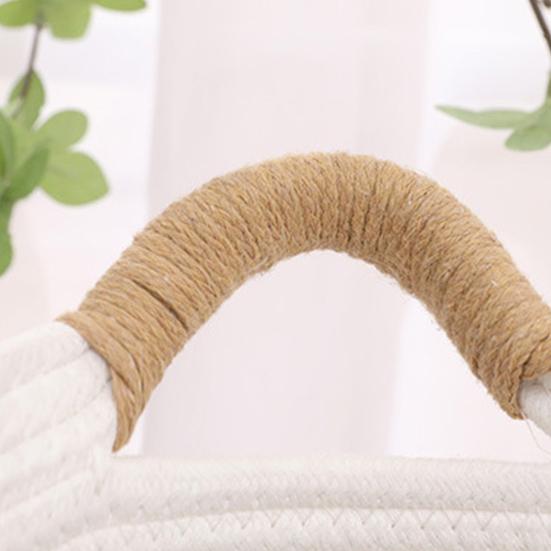 Storage Basket with Easy Carry Large Laundry Capacity Big Opening Handles Backet Home Clothes