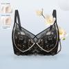 Large size underwear and large breasts are dedicated to gathering and anti-drooping sub-breasts, and the soft steel ring is supported by a breathable