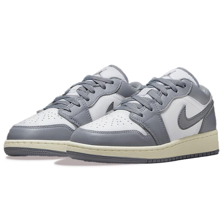 (GS) Air Jordan 1 Low 'Vintage Grey' Kids' 553560-053