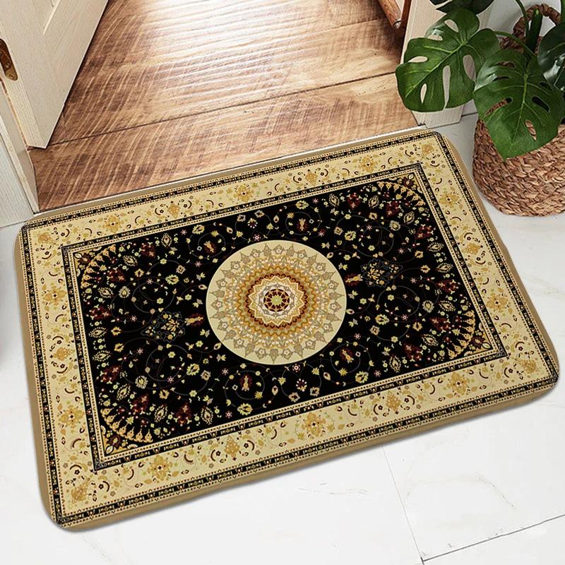 

Victorian Entrance Door Doormat Carpet for Bedroom Soft Bathmat Hallway Entryway Veranda Floor Mat Custom Living Room Rug 40x60cm16x24in
