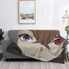 Anime Breathable Super Warm Soft Blanket for Bedding Travel Blanket Flannel