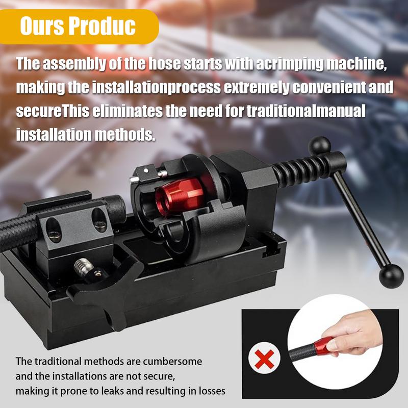 Oil Fittings Installation Tool Oil Hose Repair Kit Easy To Operate Oil Hose Repair Kit Engine Oil Hose Kit Reliable For Safe