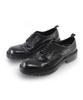 Yase Italy 930D Horsehide 6-Hole Derby Black