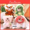 Three Baby Pvc Orchard Doll Plush Tomato Rabbit Raccoon Dinosaur Design Exterior