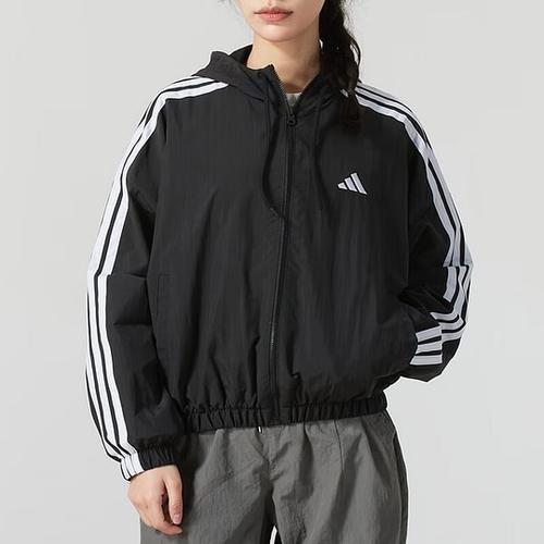 Adidas 3 Stripes Jackets & Coats Women's Black JZ2162