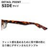 [MERRY PLEASURE] Sunglasses, Fashion Glasses, Men's & Women's, Half-Rim, Browline, Thermont, Square, Light Colored Lenses, Black, Demi Brown, Blue,