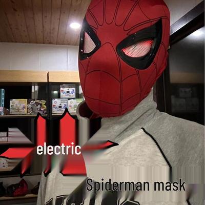 Yetişkinler ve Çocuklar İçin Işıklı Yanıp Sönen Zehirli Örümcek Adam Maskesi