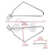 Harley 883 XL1200 48 Saddlebag Mount Bracket - Motorcycle Accessory