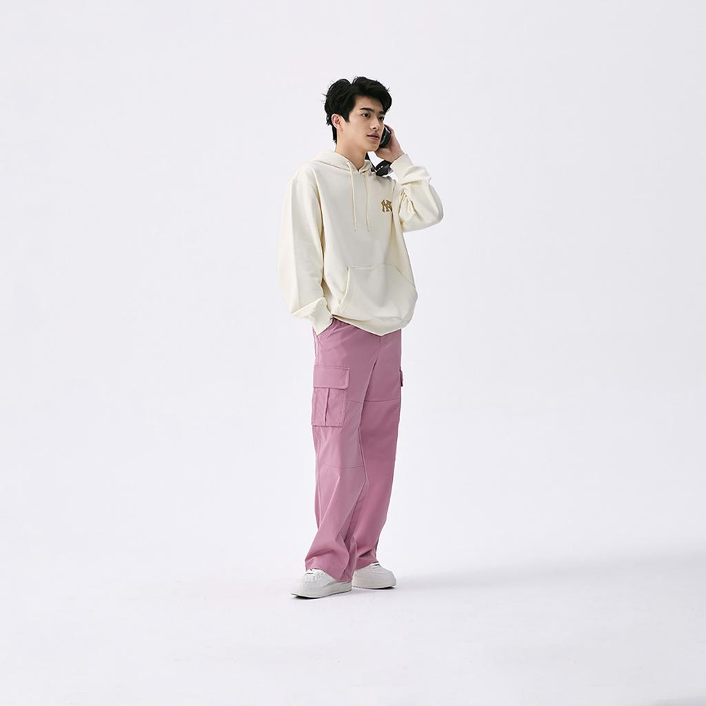 New MLB Preppy Style Collection Basic Boston Red Sox SS25 Casual Pants Unisex Pink All Over Print 3AWPV0251-43PKP