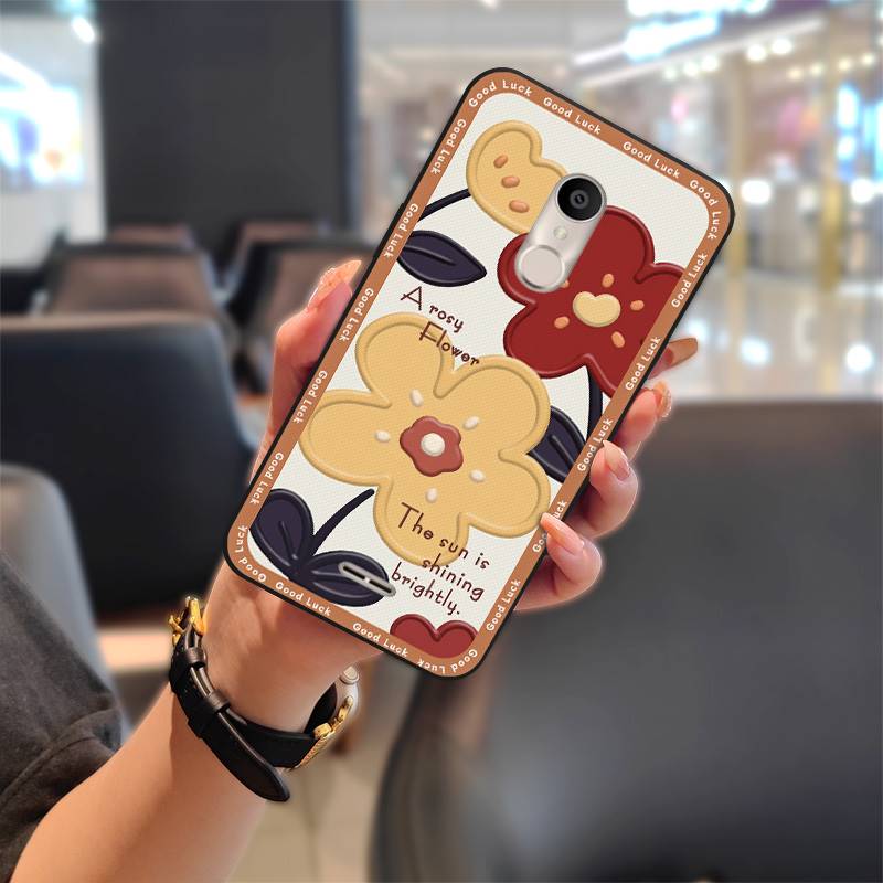 Durable Cover Phone Case For Alcatel 3C TPU Shockproof Dirt-resistant Cartoon Back Cover Soft Case Fashion Design Cute