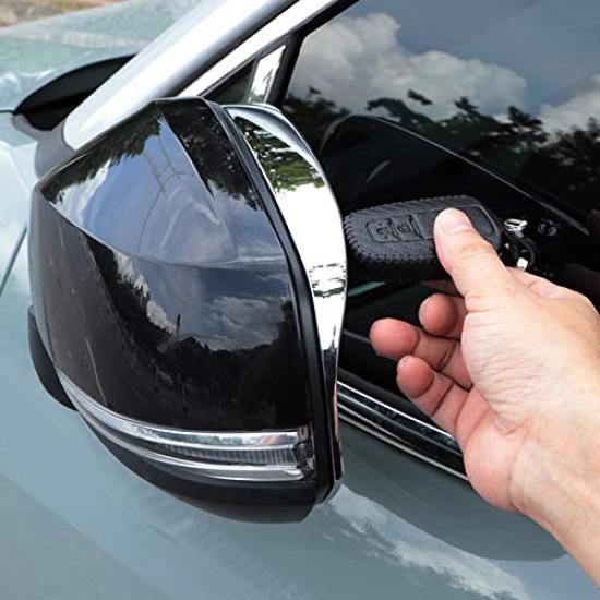 Onami Toyota RAV4 Side Mirror Rain Compatible with the New Toyota XA50 Ensures Set Fiber Visors, Covers, RAV4, Model, Visibility, ABS, 2-Piece (Carbon