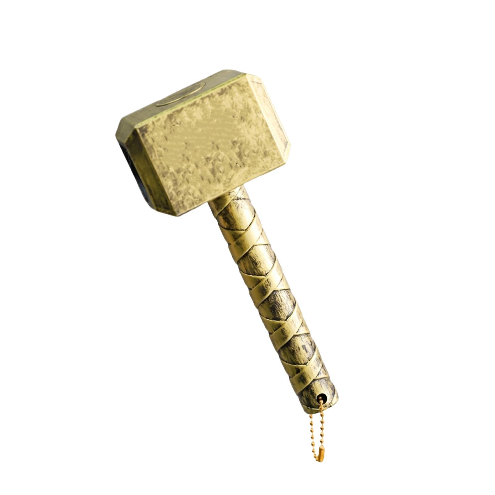 

Creative Hammer Shaped Bottle Opener Decorative Desktop Ornament Unique Home Bar Tool Functional Metal Design one size золотой