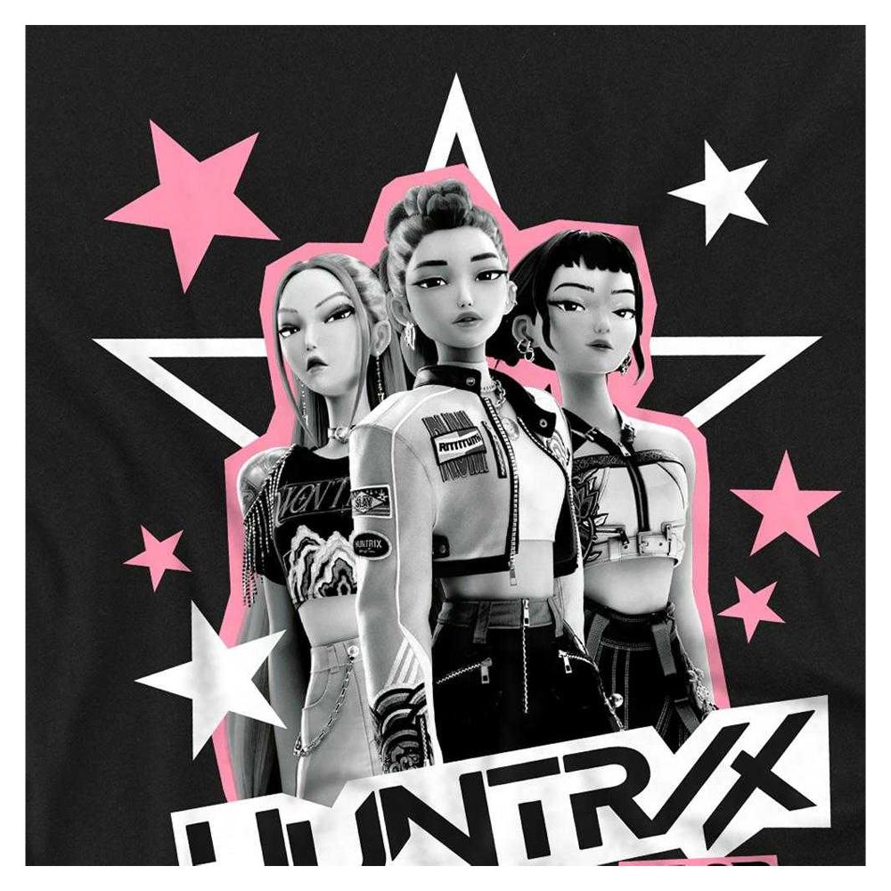 K-Pop Dämonenjäger Unisex Erwachsene Huntrix Scrapbook Sterne T-Shirt