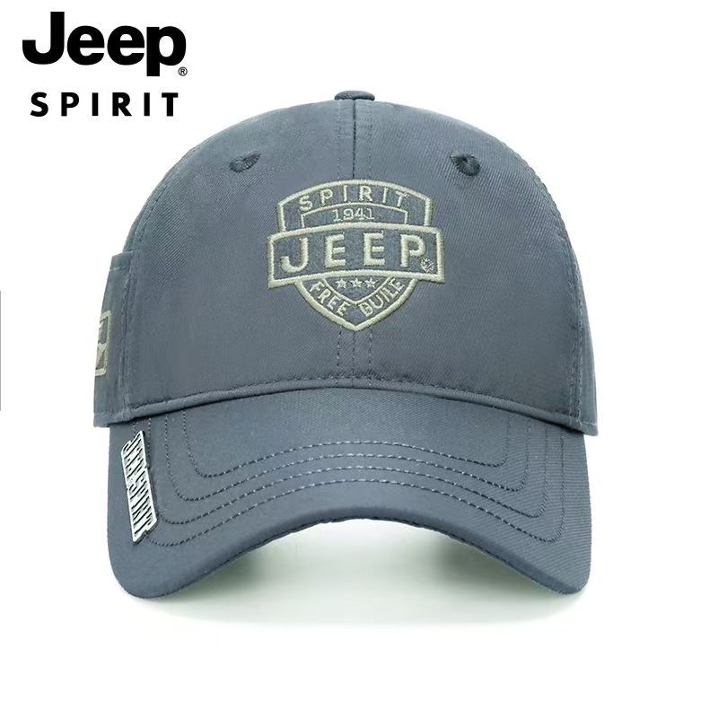 Jeep Men's and Women's Baseball Caps, New Casual Soft-top, Sporty and Trendy, Sunshade and Sun Protection, Men's Baseball Cap Tr